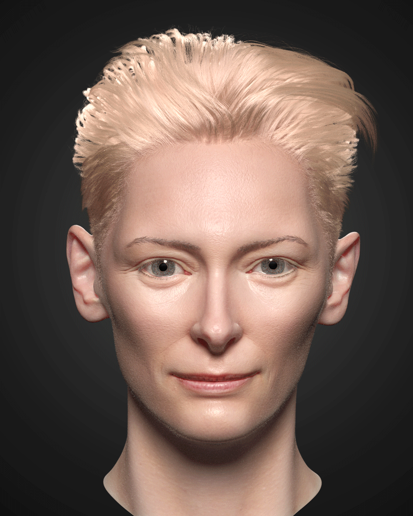 tilda swinton_nadson作品_角色/人物/生物_cg模型网
