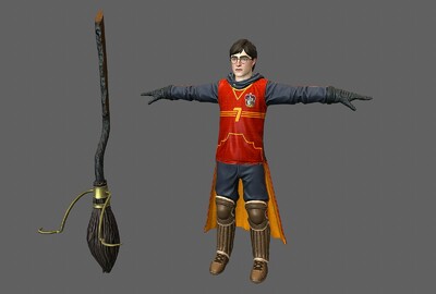 哈利波特找球手次世代贴图魔法世界魁地奇比赛