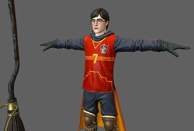 哈利波特找球手次世代贴图魔法世界魁地奇比赛