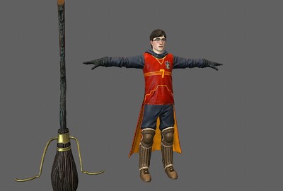 哈利波特 找球手 次世代贴图 魔法世界 魁地奇比赛