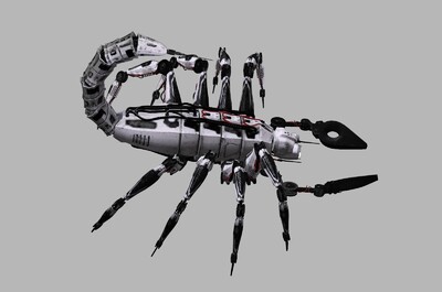 机械蝎子 蝎子机械人机器人间谍机器人微型_影视模型专卖店作品_人物