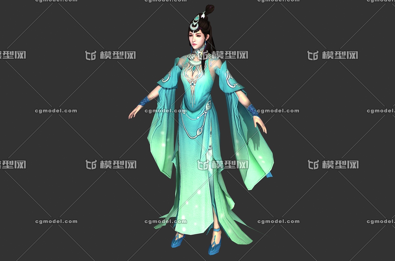 次世代写实古装舞女歌姬舞姬美少女武侠风大小姐女侠风尘女子青楼花魁 