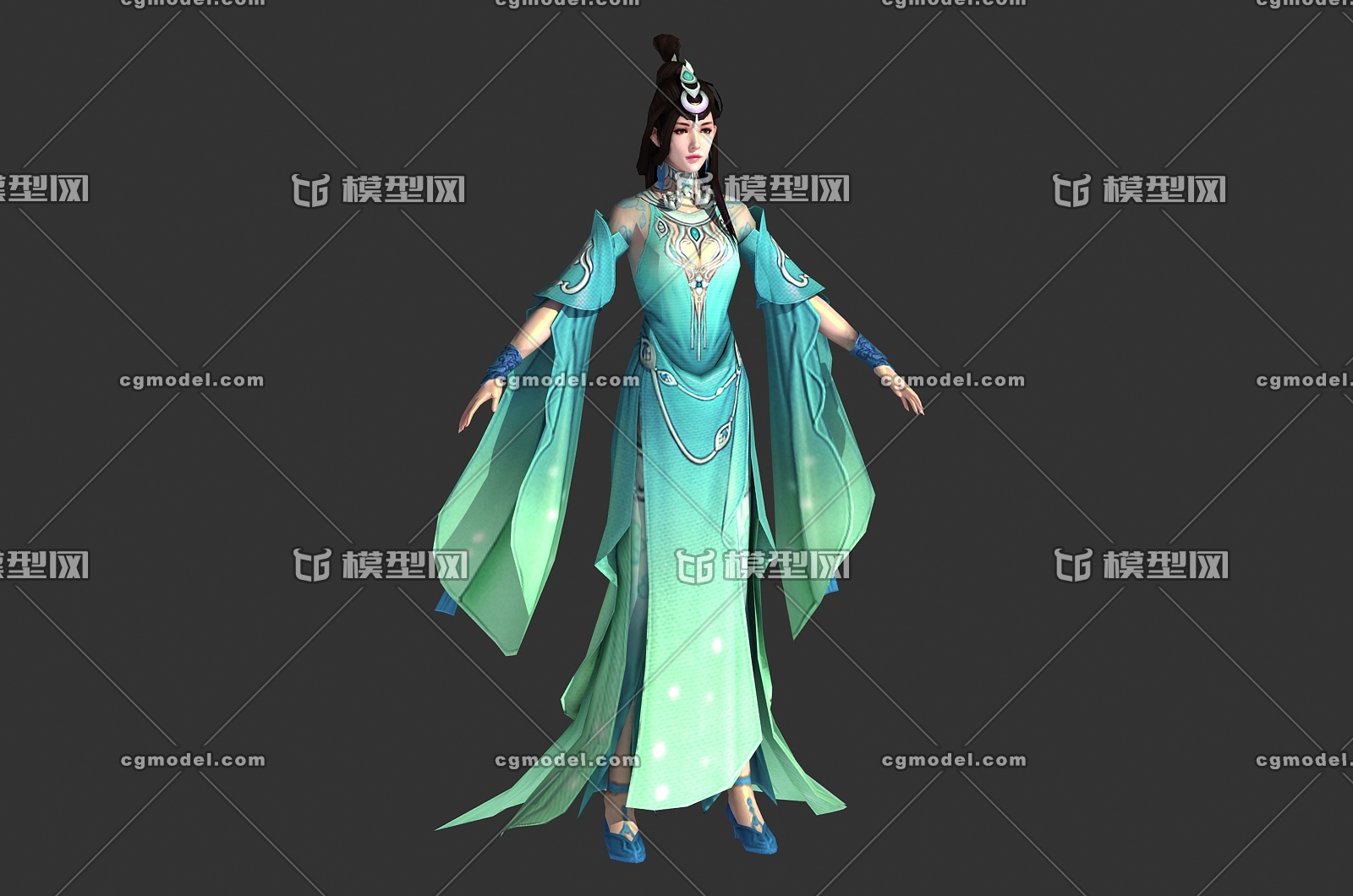 次世代写实古装舞女歌姬舞姬美少女武侠风大小姐女侠风尘女子青楼花魁