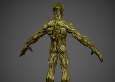 次世代 pbr 漫威 格鲁特 树人 超级英雄 机甲 复仇者联盟 复联 银河