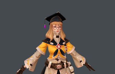 卡通女博士 女老师 教师 研究员 萝莉 美女 美人 小姑娘 御姐 小姐姐