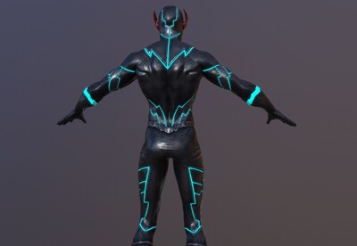 黑闪电 black flash   次世代 闪电侠 zoom