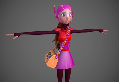 次世代 **  哈妮柠檬 超能特工队  化学小女巫  动画电影角色