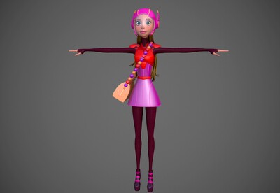 次世代 **  哈妮柠檬 超能特工队  化学小女巫  动画电影角色