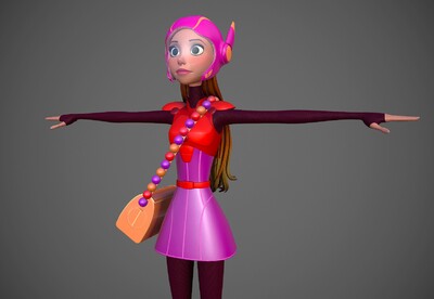 次世代 **  哈妮柠檬 超能特工队  化学小女巫  动画电影角色