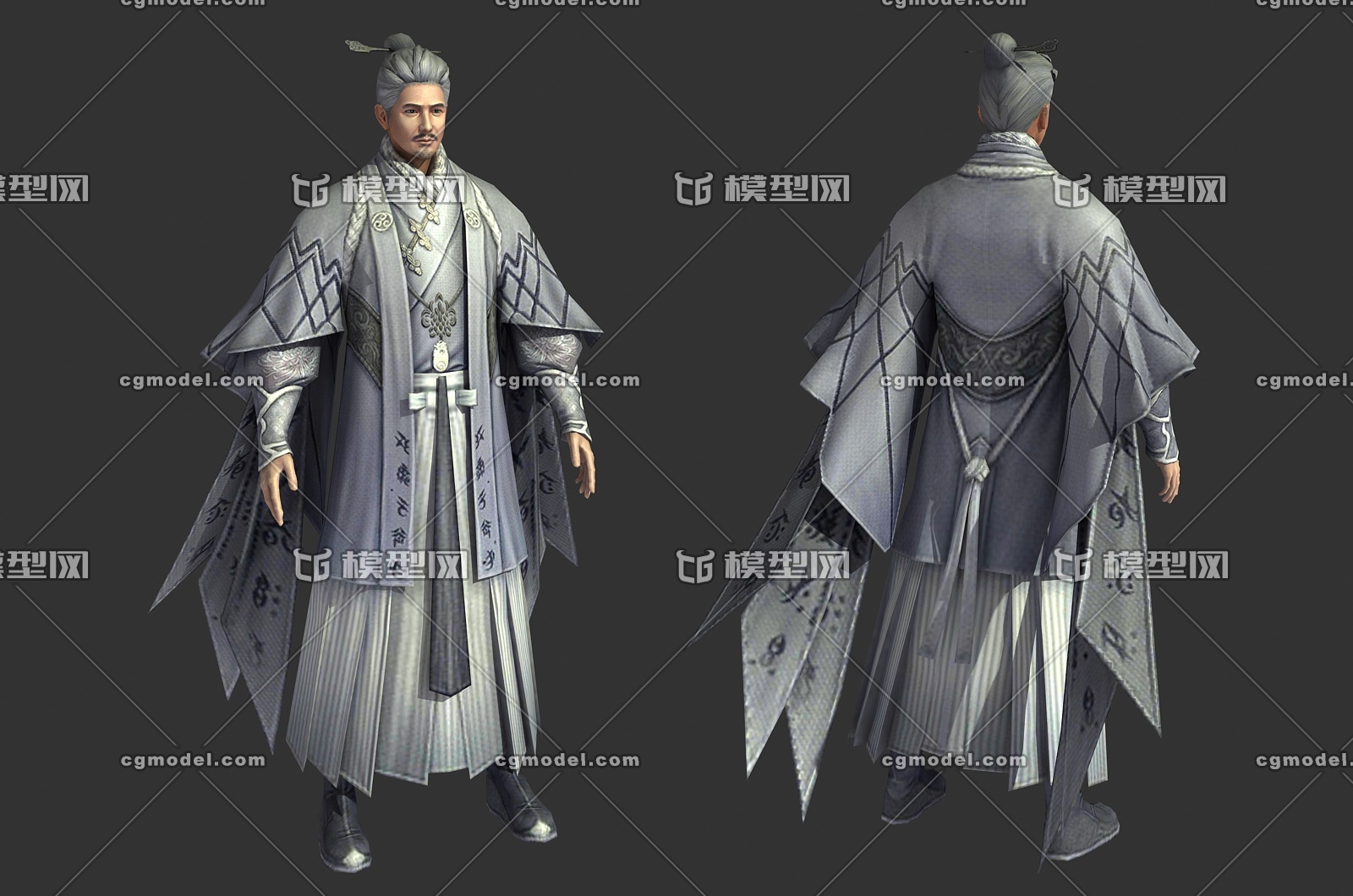 次世代 写实模型-男人模型库-3ds Max(.max)模型下载-cg模型网