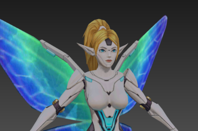 未来人造人ai智能女机器人