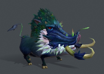 带绑定和动画的pbr次时代野猪精,疣猪精,怪物3d模型