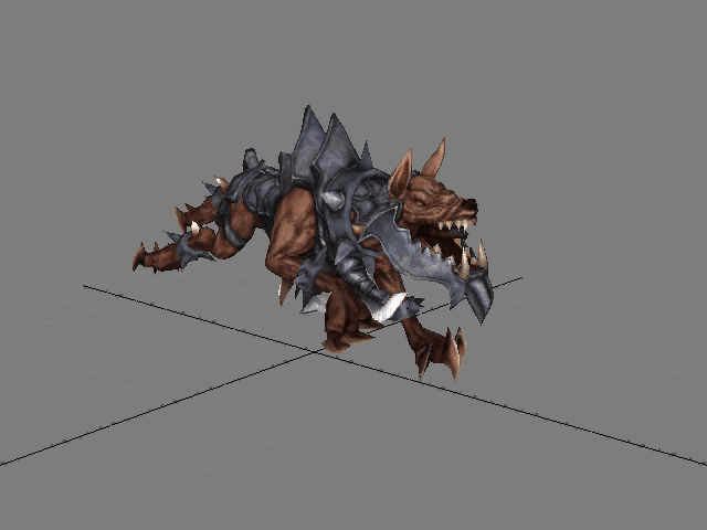 次时代流程(非pbr) 4张1024贴图 7个动画文件 模型布线考究,剪影有