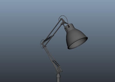 点个赞呗高级逼真小台灯,maya文件官方提示:1,如该资源发布者无特别