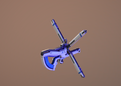 次世代科幻枪激光枪武器高科技武器