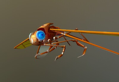 卡通 手绘 机械蜻蜓 【20组动画】仿生机械昆虫