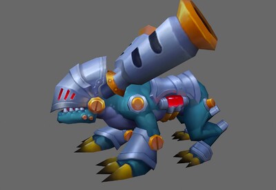 卡通 手绘机械兽【24组动画】 机器动物  robot  机器猎狗