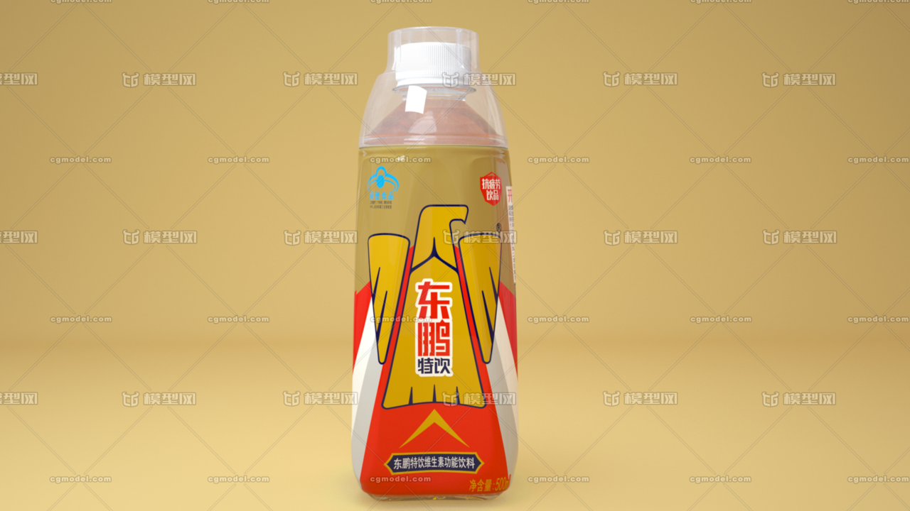 東鵬特飲 飲料 功能飲料 運動飲料(內含c4d,mb,fbx文件)