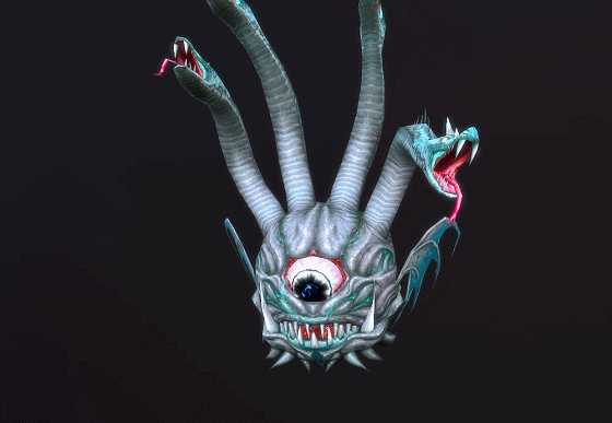 邪恶 独眼蛇怪 【11组动画】手绘 恶魔之眼 monster