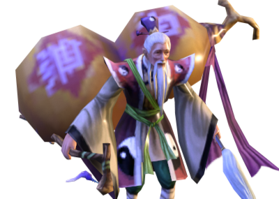 次时代 中国风 武侠 玄幻 仙侠 神仙 _小月月1988作品_人物老人-男_cg