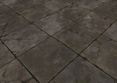 四方连续 4k高精度方格地板 裂纹 tilling 贴图