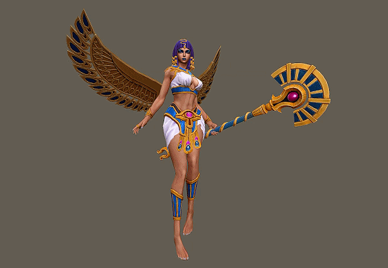 埃及女神 【有动画】次世代   神话人物  egyptian goddess