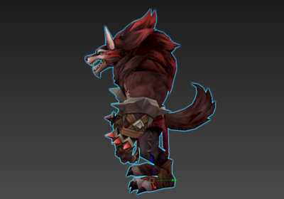 q版制作细腻的狼人