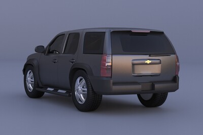 汽车系列 雪佛兰suburban越野车 _zhb88521zhb作品_车辆越野车_cg模型