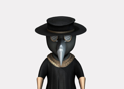 原创鸟人 乌鸦 乌鸦人 乌鸦暴徒 异形人 玩具人