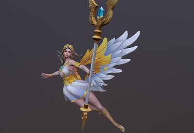 古希腊女天使 angel 【有动画】次世代 罗马神话 女天神