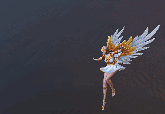 古希腊女天使 angel 【有动画】次世代 罗马神话 女天神