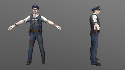 僵尸 丧尸 模型 活死人 游戏僵尸模型 尸体 生化危机 怪物 死尸 亡灵