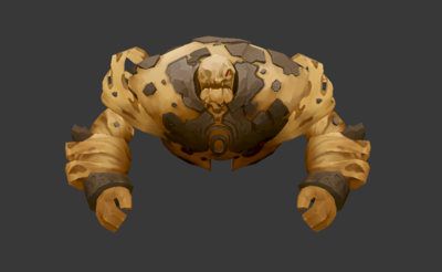 沙漠巨型沙怪boss