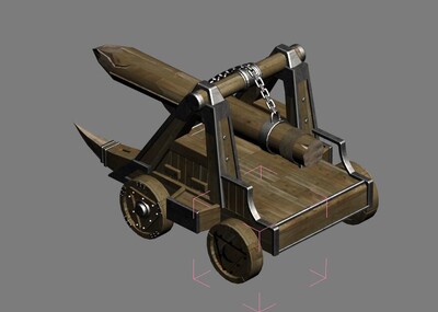 弩车战车攻城车连弩车