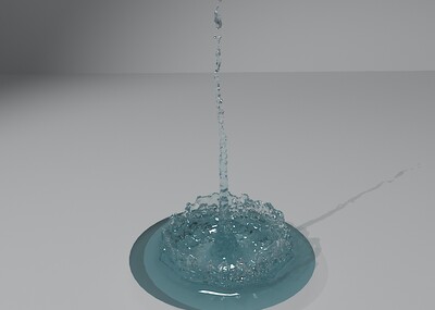 液体 水 流体 喷泉 溅起的水花 水滴 静态模型 第五辑 含9个模型 max