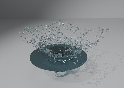 液体 水 流体 喷泉 溅起的水花 水滴 静态模型 第五辑 含9个模型 max