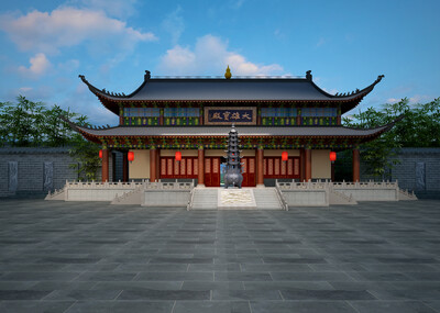 古代寺院-大雄宝殿