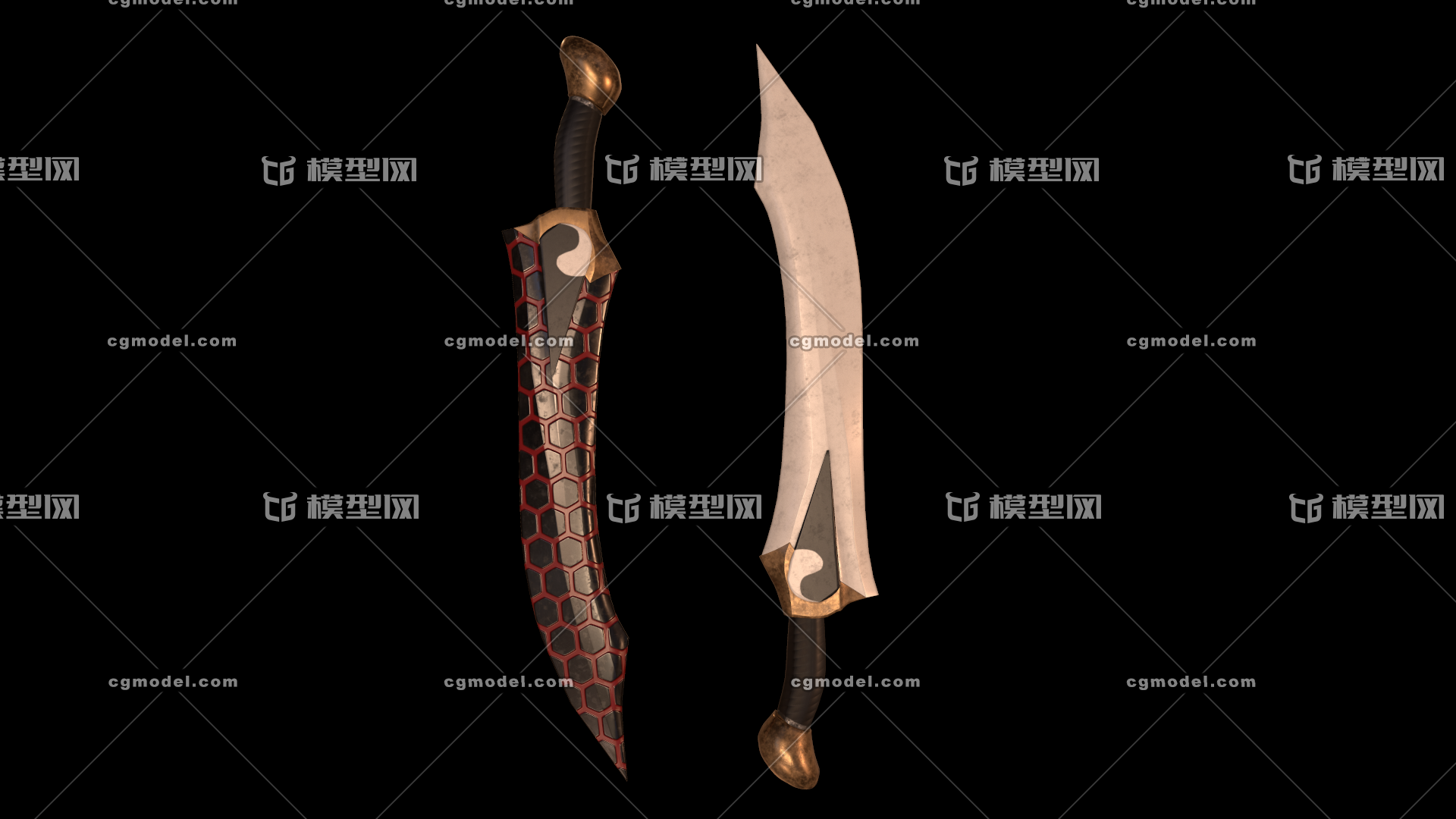 fate红a近战武器干将莫邪