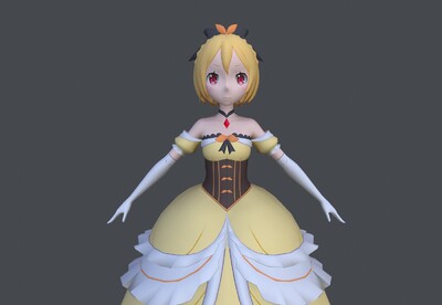 卡通 漫画 小公主 【22组动画】动漫 小女孩 盛装公主