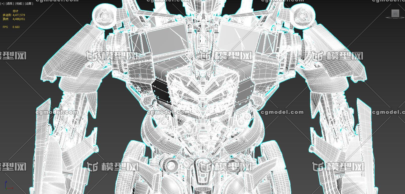 擎天柱3d设计图图纸图片