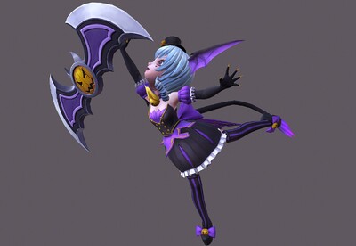 卡通 梦魇小妖女 【有动画】可爱精灵鬼怪 萝莉小魔女