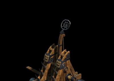 弩车战车攻城车投石车