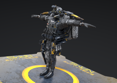 npms_次世代外骨骼士兵_npms作品_人物机器人/机甲_cg模型网