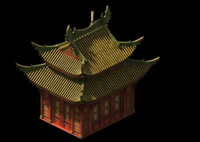 5d游戏场景建筑,中式古建筑