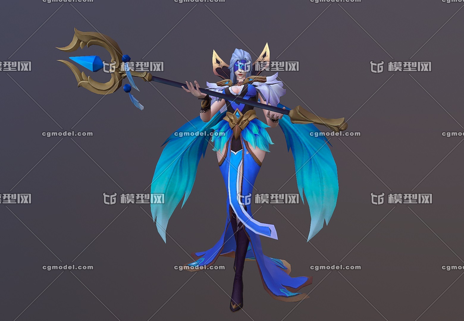 鹰之女神 女法师【有动画】次世代 巫师 witch