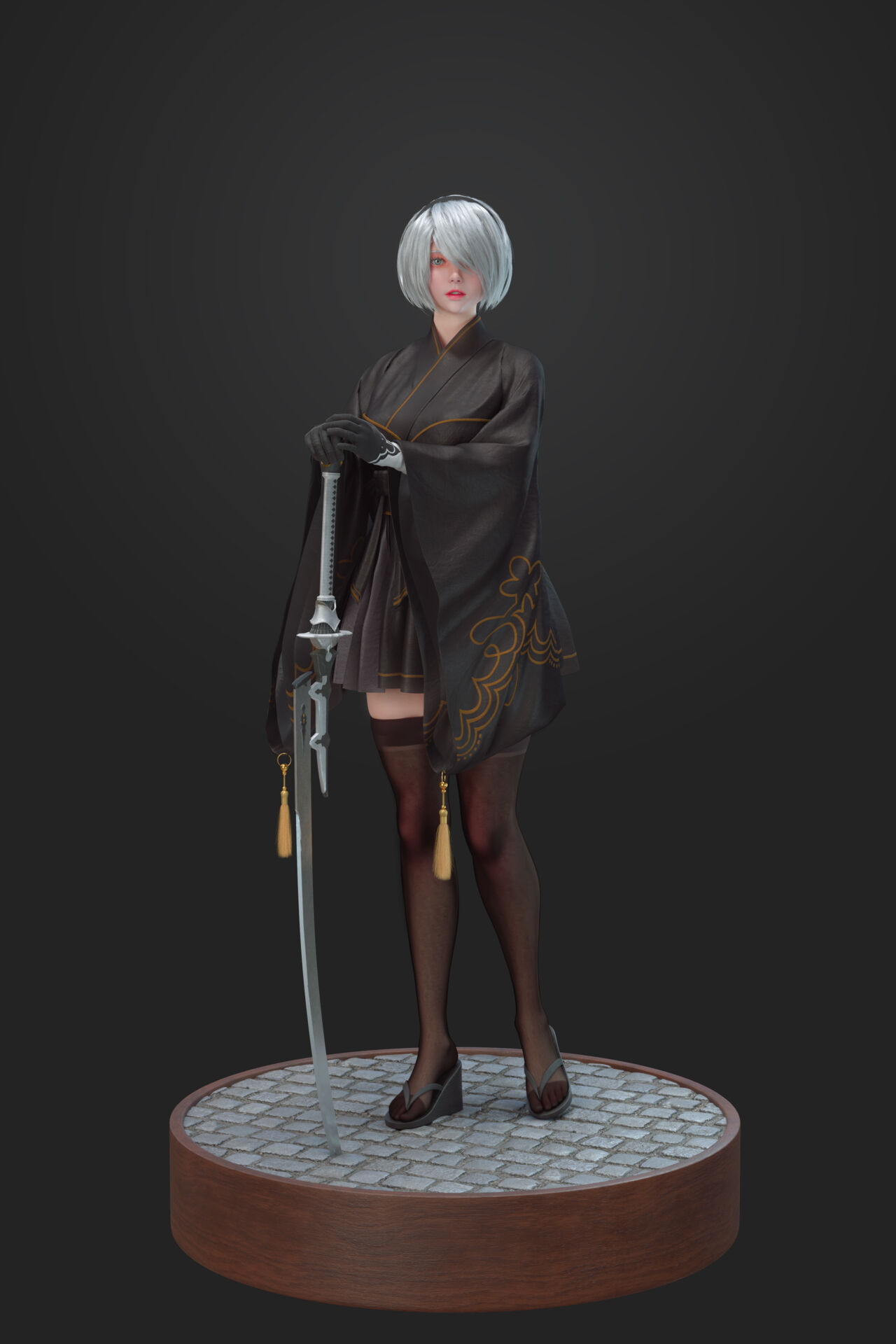 尼尔和服2b