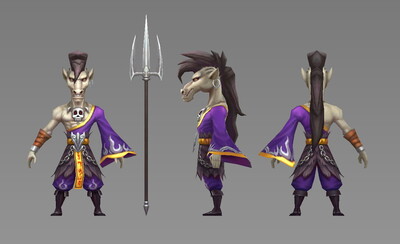 鬼差 地府马面 马头怪物 小鬼 冥界妖兵 地狱妖怪