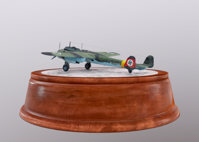 次世代二战德国do-217轰炸机模型