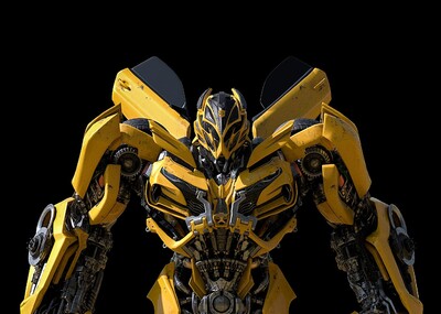 变形金刚 大黄蜂 高模 cg顶级渲染_will89239622作品_人物机器人/机甲