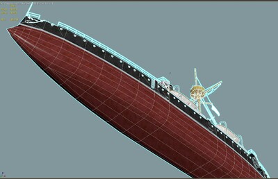 师济远号防护巡洋舰 济远_spikegao作品_船艇古代船/仿古船_cg模型网